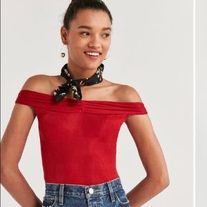 Off the shoulder shirt